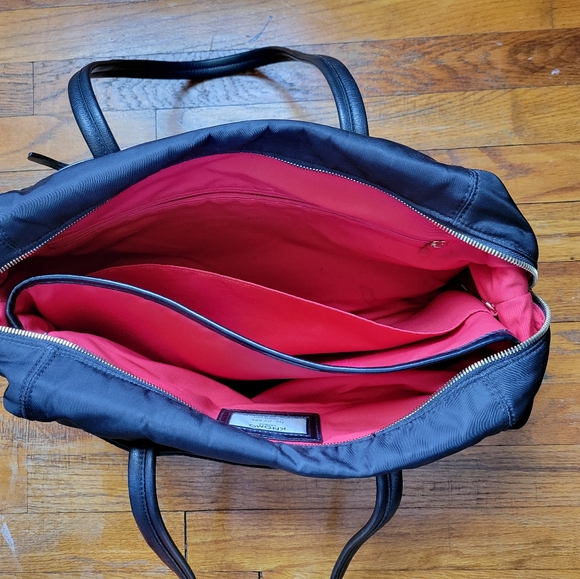 Knomo Black Tote Bag with Gold Accents - Picture 12 of 12